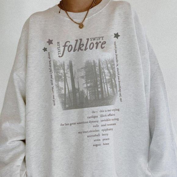 Folklore Sweatshirt Folklore Ereas Unisex Sweater Unisex Sweater - Picture 1 of 4